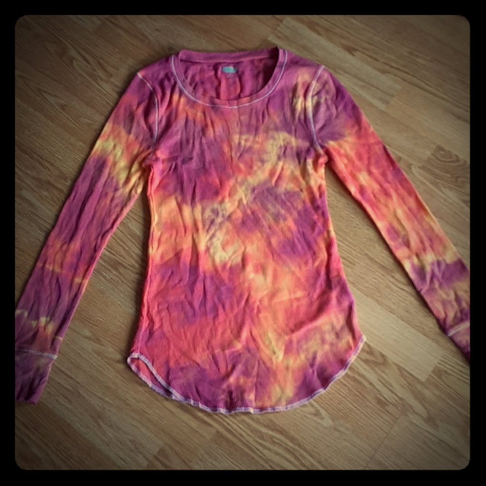 Tie dye long sleeve